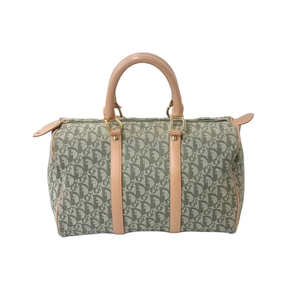 Christian Dior Speedy Handbag Khaki Green Galliano